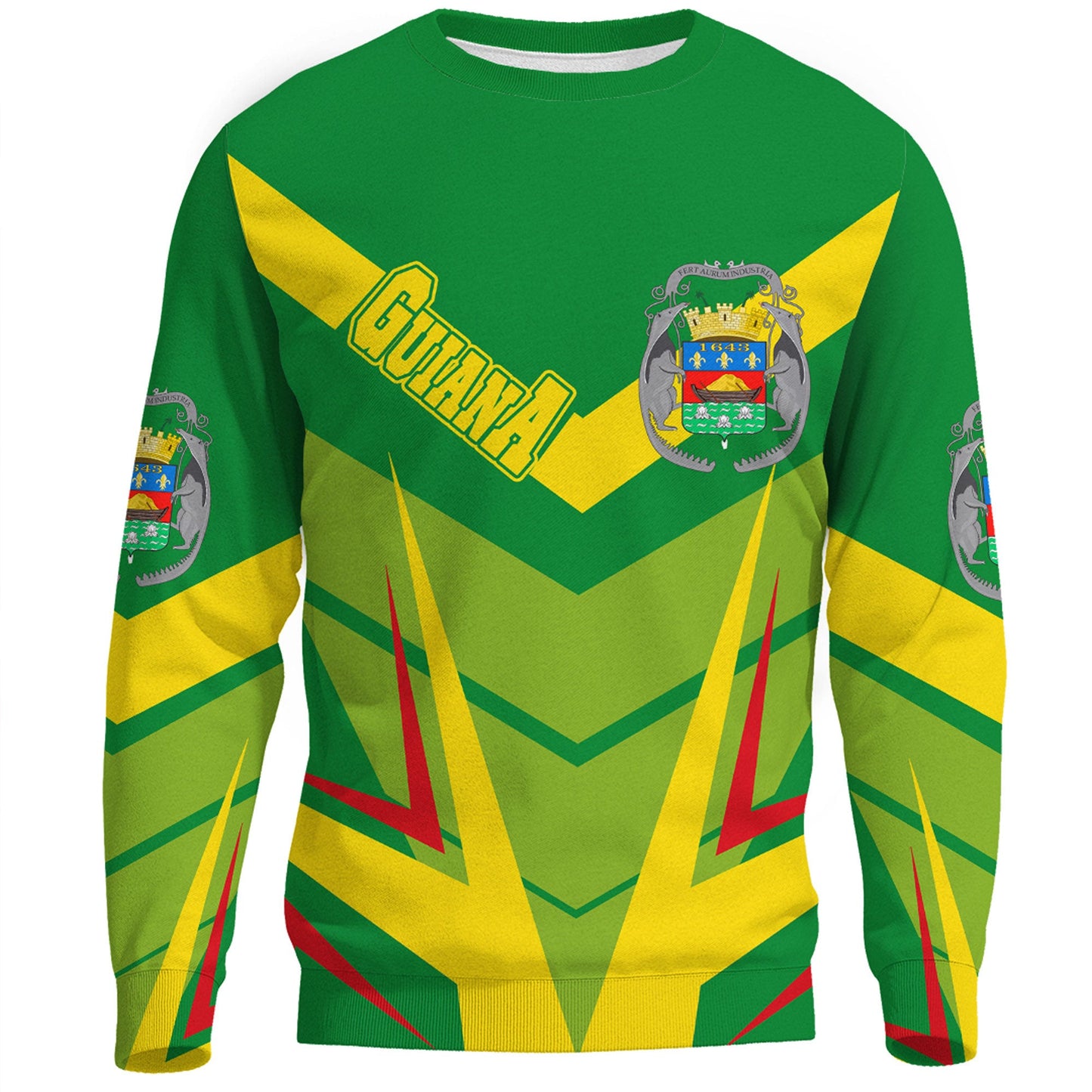 Clothing French Guiana Sport Style Sweatshirts