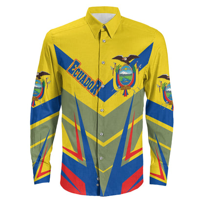 Clothing Ecuador Sport Style Long Sleeve Button Shirt