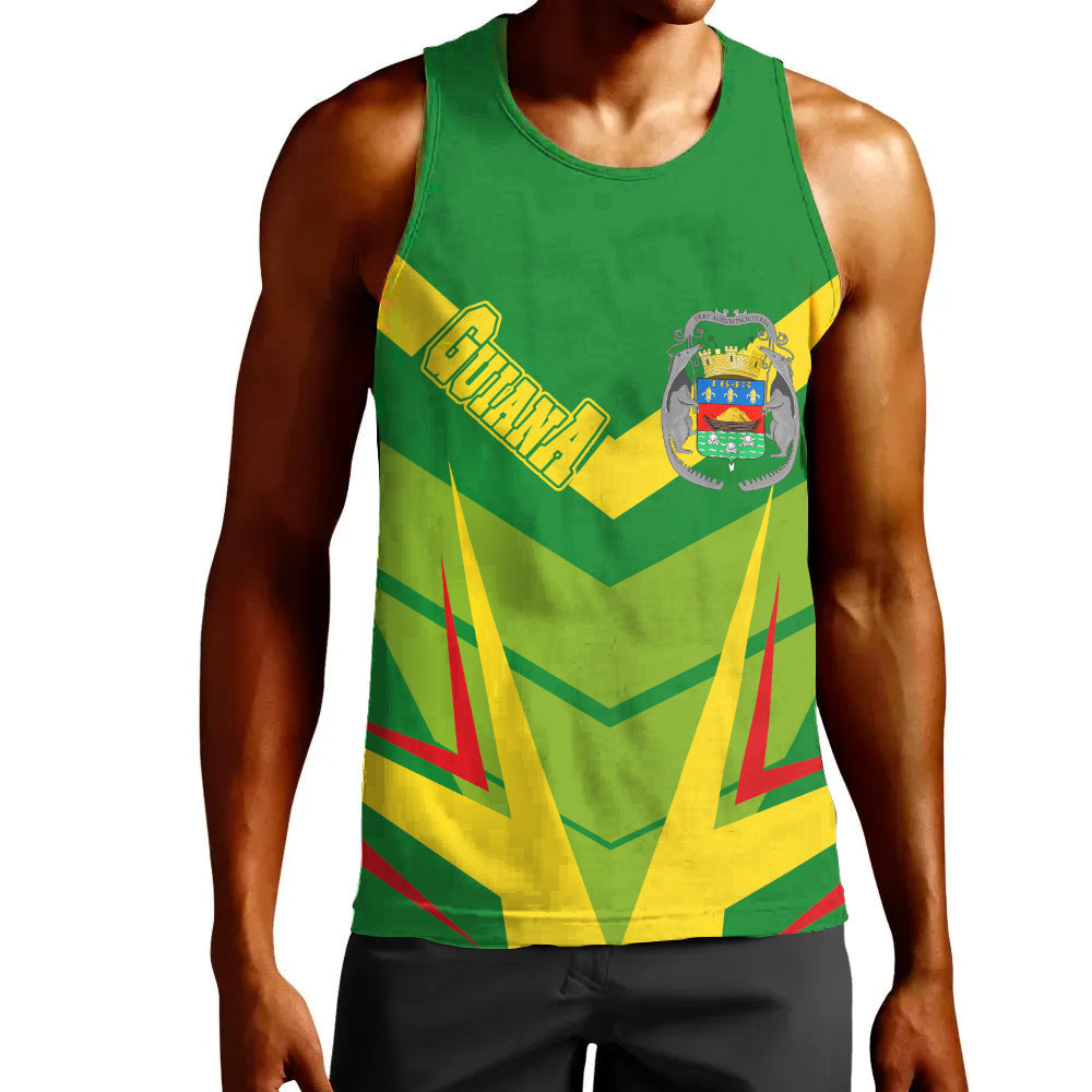 Clothing French Guiana Sport Style Tank Top
