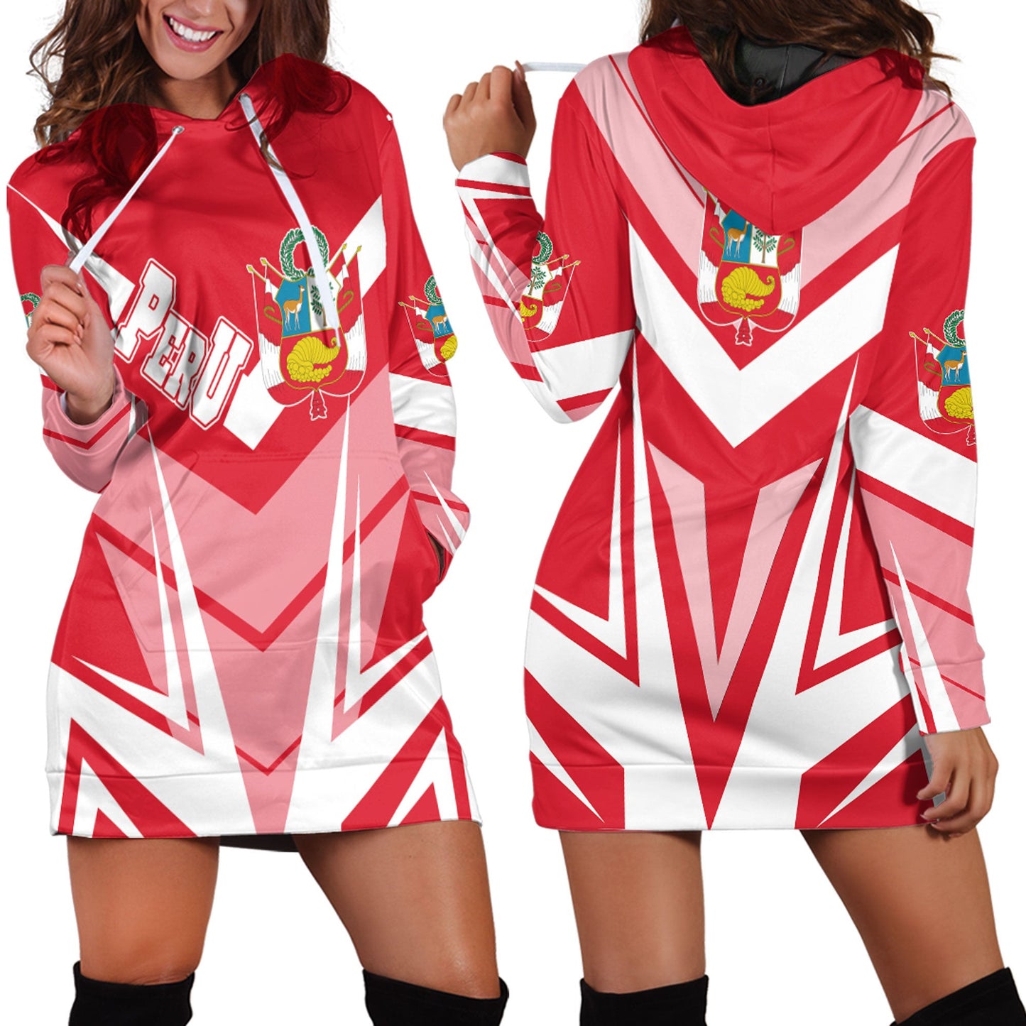 Clothing Peru Sport Style Hoodie Dress