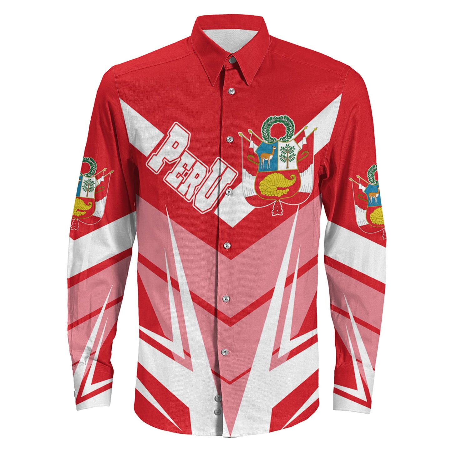 Clothing Peru Sport Style Long Sleeve Button Shirt
