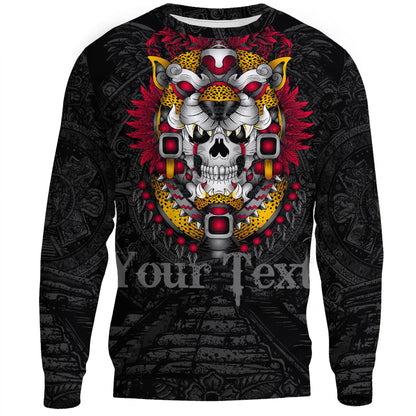Clothing Custom Jaguar Warrior Aztec Mexican Sweatshirts