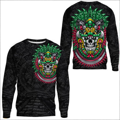 Clothing Quetzalcoatl Aztec Warrior Sweatshirts