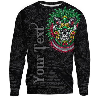 Clothing Custom Quetzalcoatl Aztec Warrior Sweatshirts