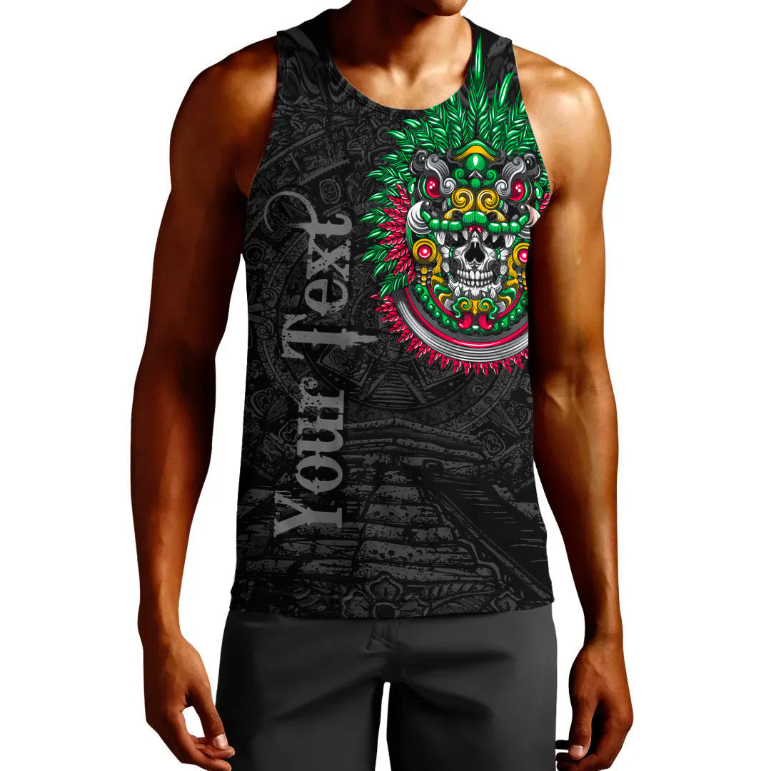 Clothing Custom Quetzalcoatl Aztec Warrior Tank Top