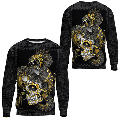 Clothing Quetzalcoatl Aztec Sweatshirts