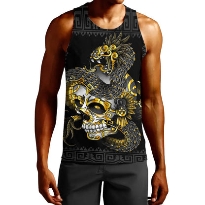 Clothing Quetzalcoatl Aztec Tank Top