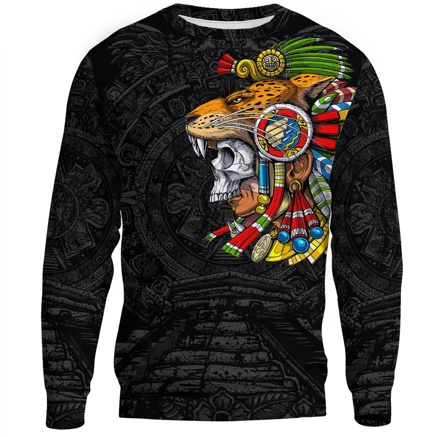 Clothing Aztec Special Jaguar Warrior Sweatshirts
