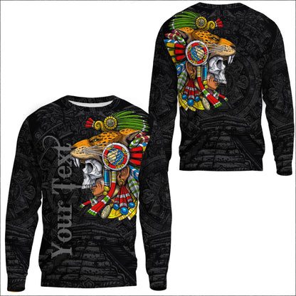 Clothing Custom Aztec Special Jaguar Warrior Sweatshirts