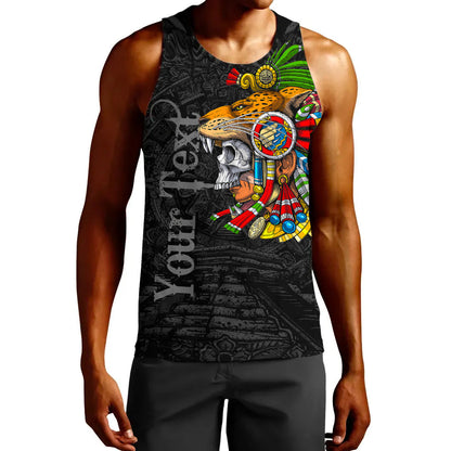 Clothing Custom Aztec Special Jaguar Warrior Tank Top