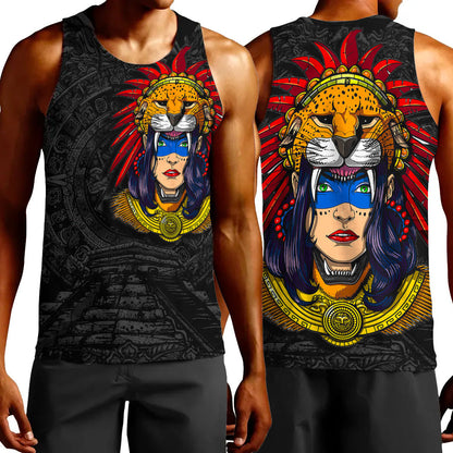 Clothing Aztec Jaguar Women Warrior Tank Top