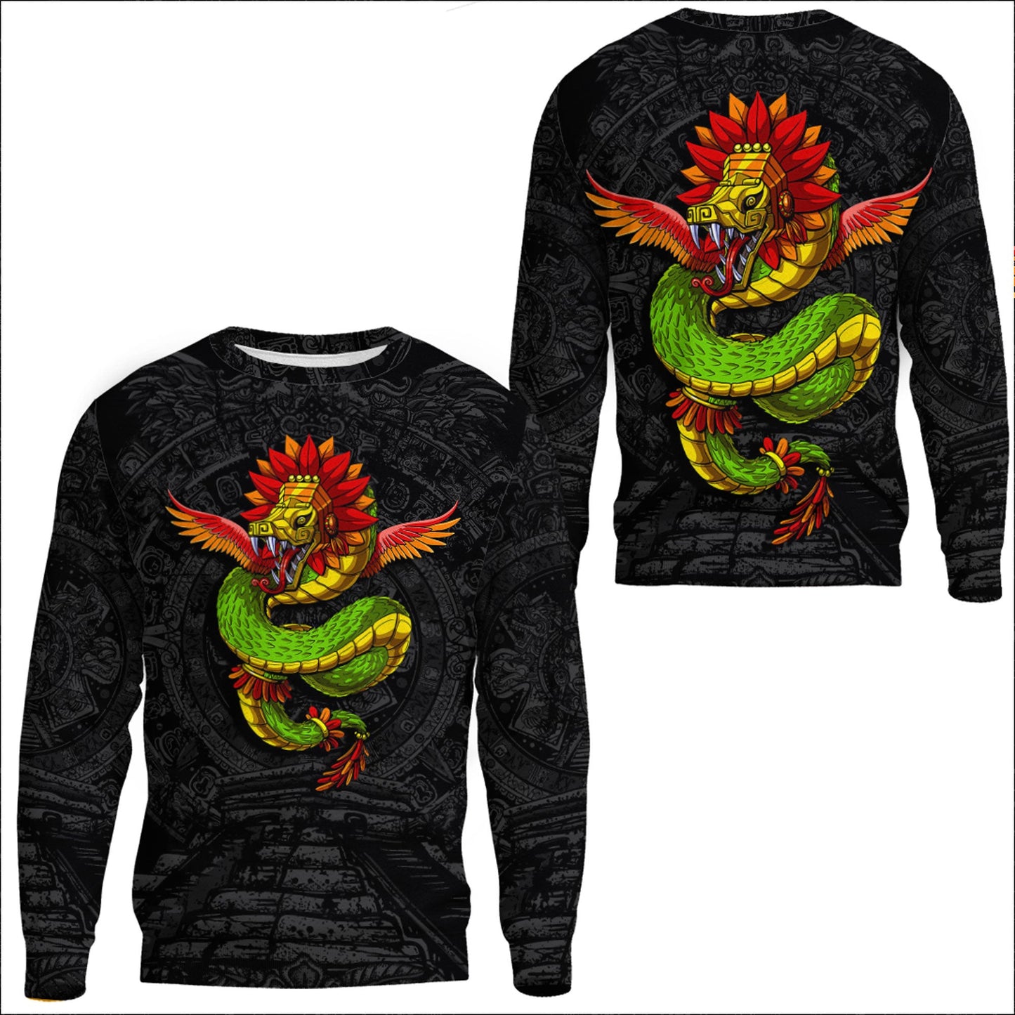 Clothing Aztec God Quetzalcoatl Sweatshirts