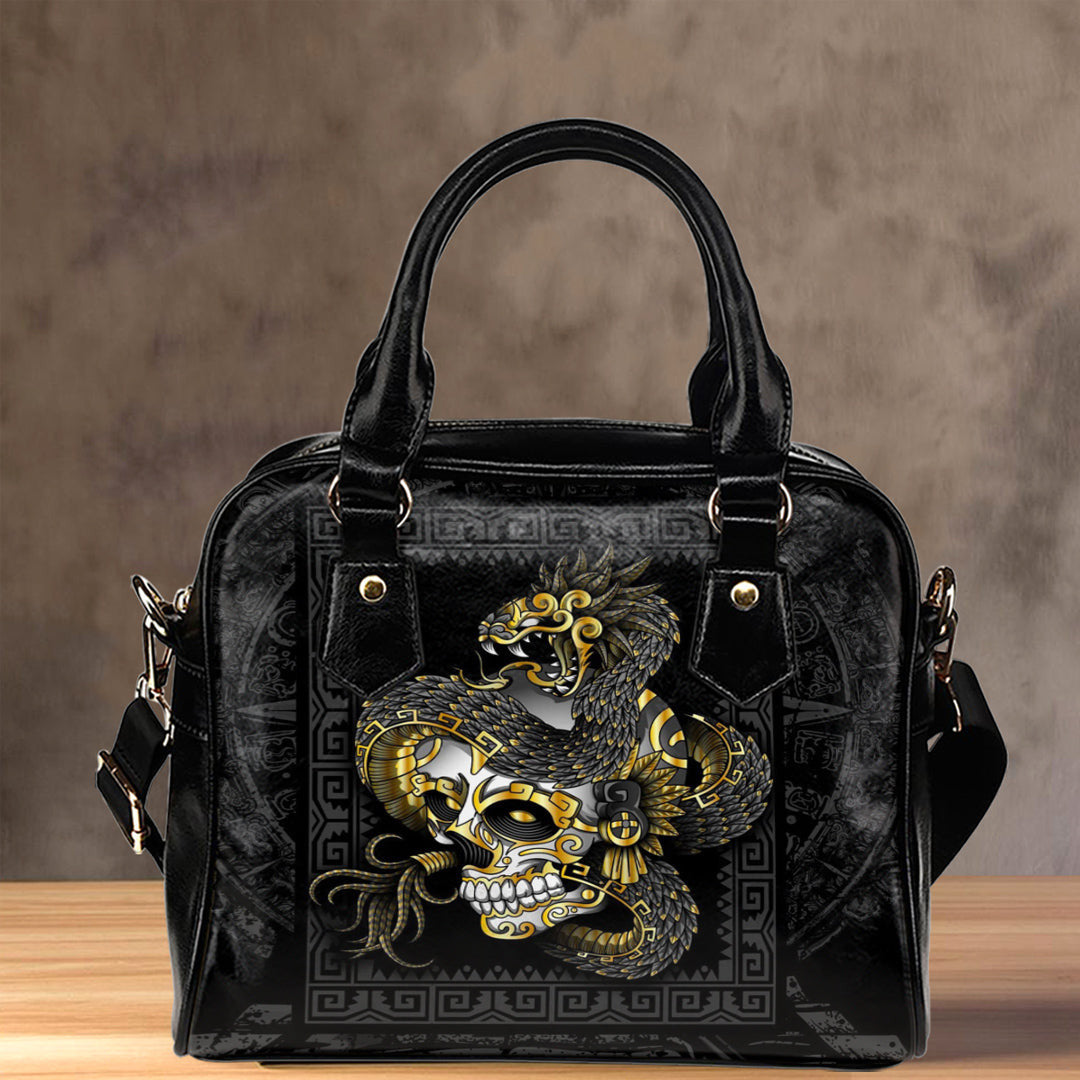 Shoulder Handbag Quetzalcoatl Aztec Mexico Shoulder Handbag