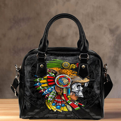 Shoulder Handbag Aztec Jaguar Warrior Shoulder Handbag