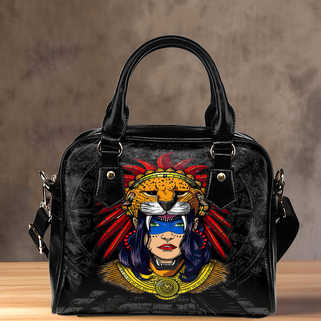 Shoulder Handbag Aztec Jaguar Women Shoulder Handbag
