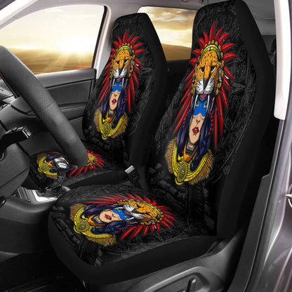 Maori 2021 Car Seat Covers Purple Aotearoa Tattoo