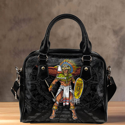 Shoulder Handbag Mexico Aztec Eagle Warrior Shoulder Handbag
