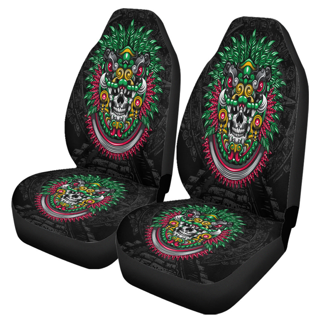 Car Seat Covers Quetzalcoatl Aztec Warrior Car Seat Covers