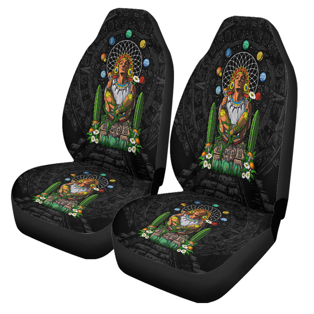 Car Seat Covers Psychedelic Aztec God Xochipilli Car Seat Covers