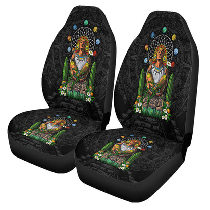 Car Seat Covers Psychedelic Aztec God Xochipilli Car Seat Covers