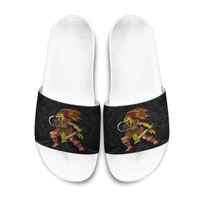Slide Sandals Aztec Warrior Jaguar Slide Sandals