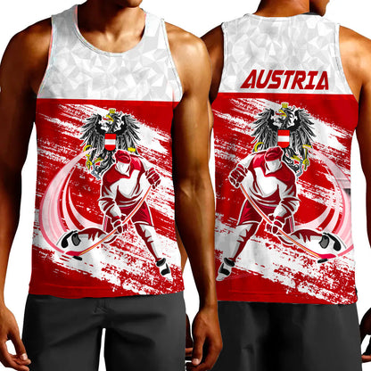 Clothing Austria Hockey Jersey Style Tank Top