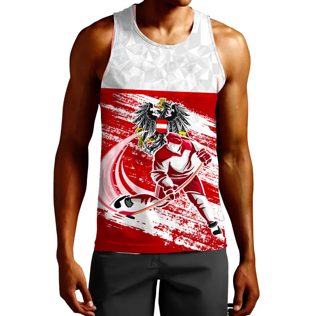 Clothing Austria Hockey Jersey Style Tank Top