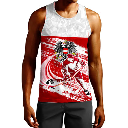 Clothing Austria Hockey Jersey Style Tank Top