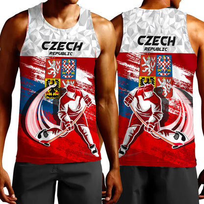 Clothing Czech Republic Hockey Jersey Special Style Tank Top