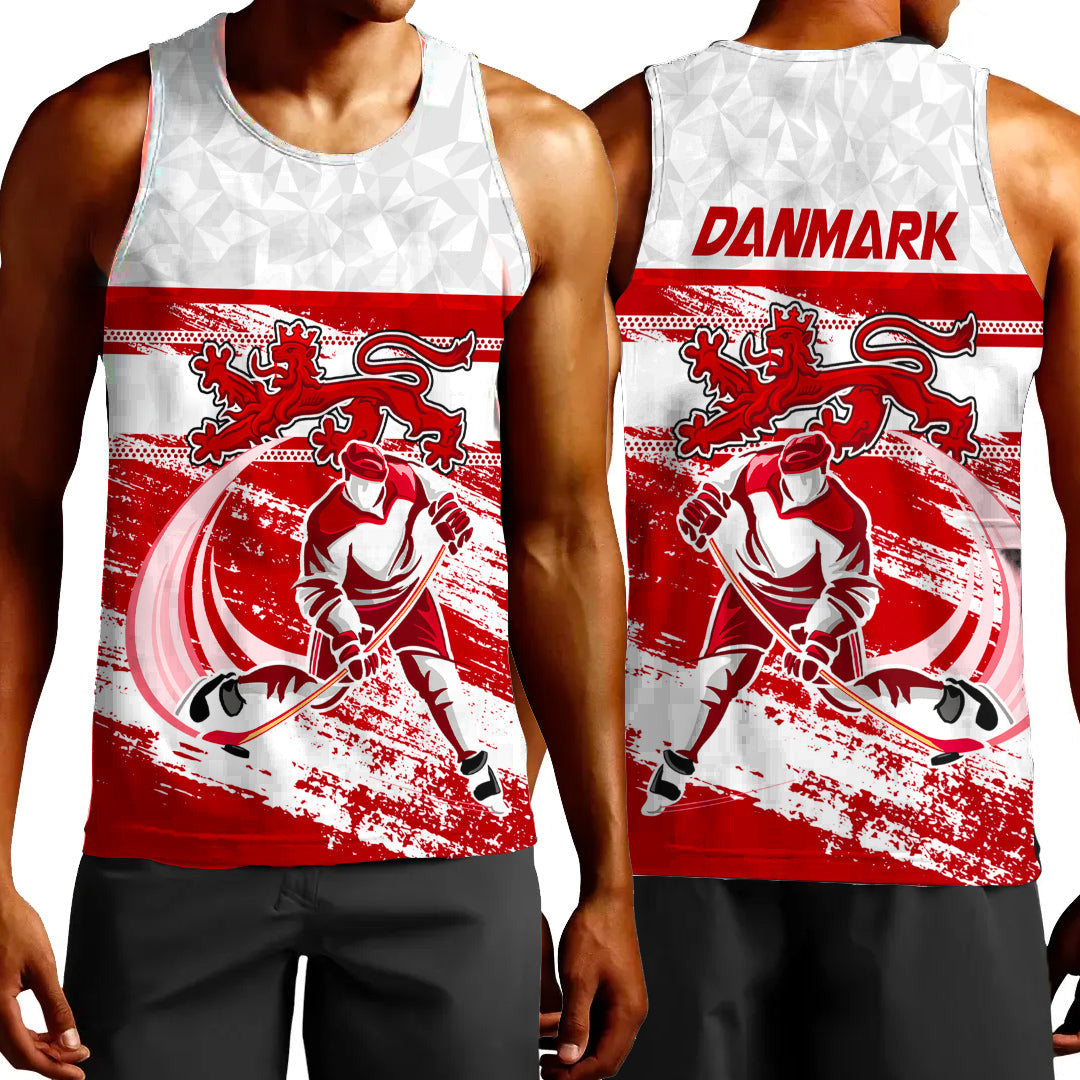 Clothing Denmark Team Hockey Jersey Special Style Tank Top