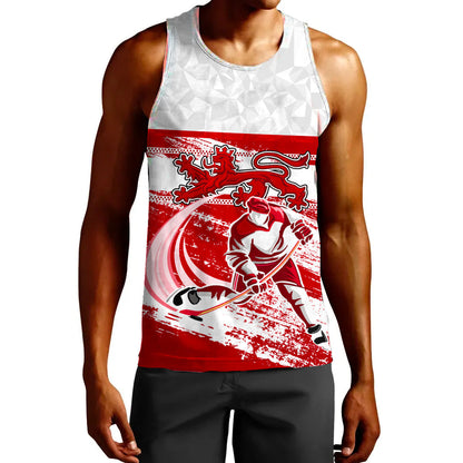 Clothing Denmark Team Hockey Jersey Special Style Tank Top