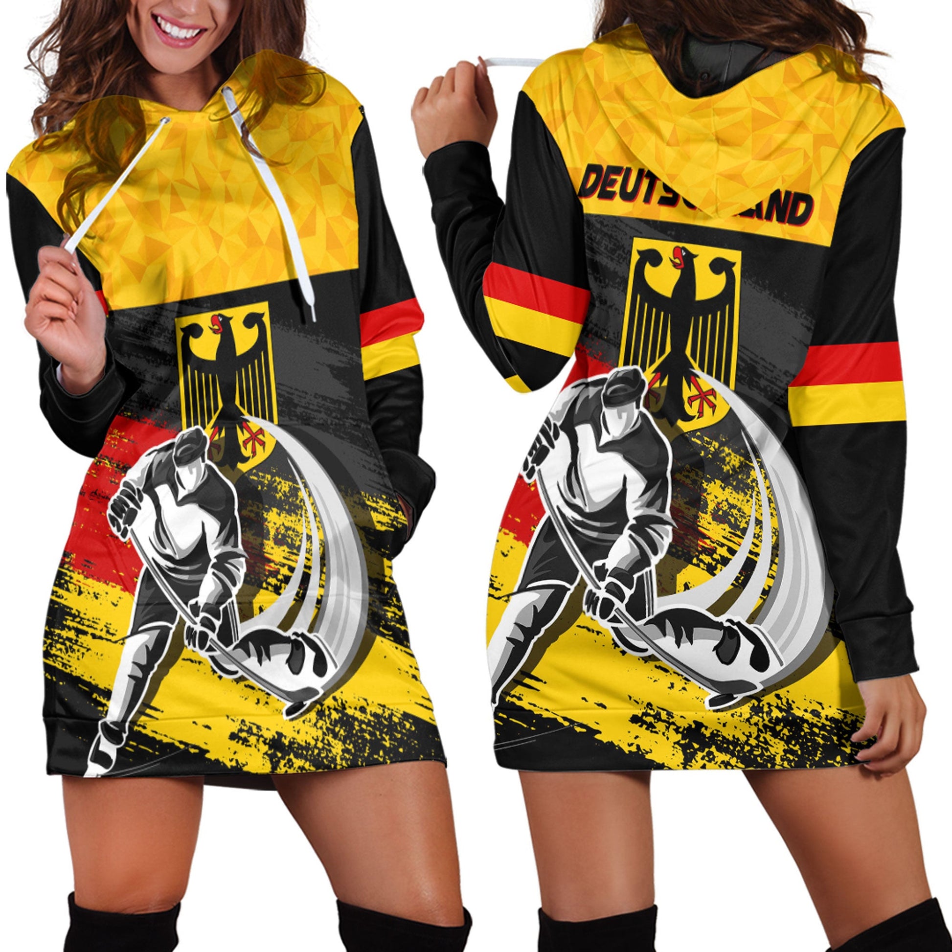 Clothing Germany Hockey Jersey Special Style Hoodie Dress