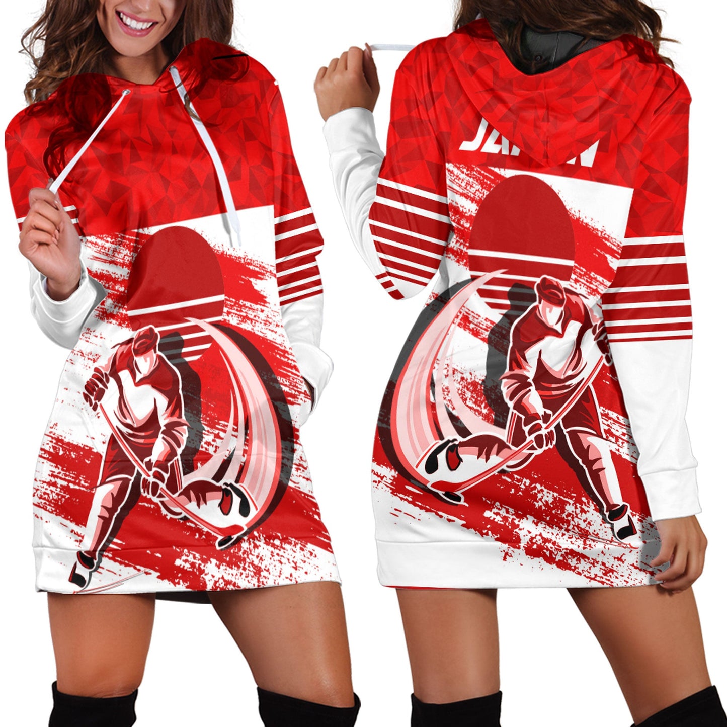 Clothing Japan Hockey Jersey Special Style Hoodie Dress