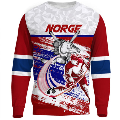 Clothing Norway Hockey Jersey Style Special Sweatshirts