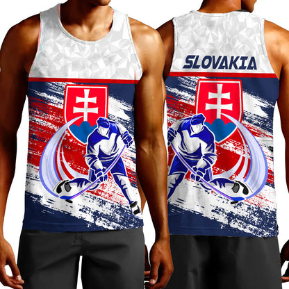 Clothing Slovakia Hockey Jersey Style Special Tank Top
