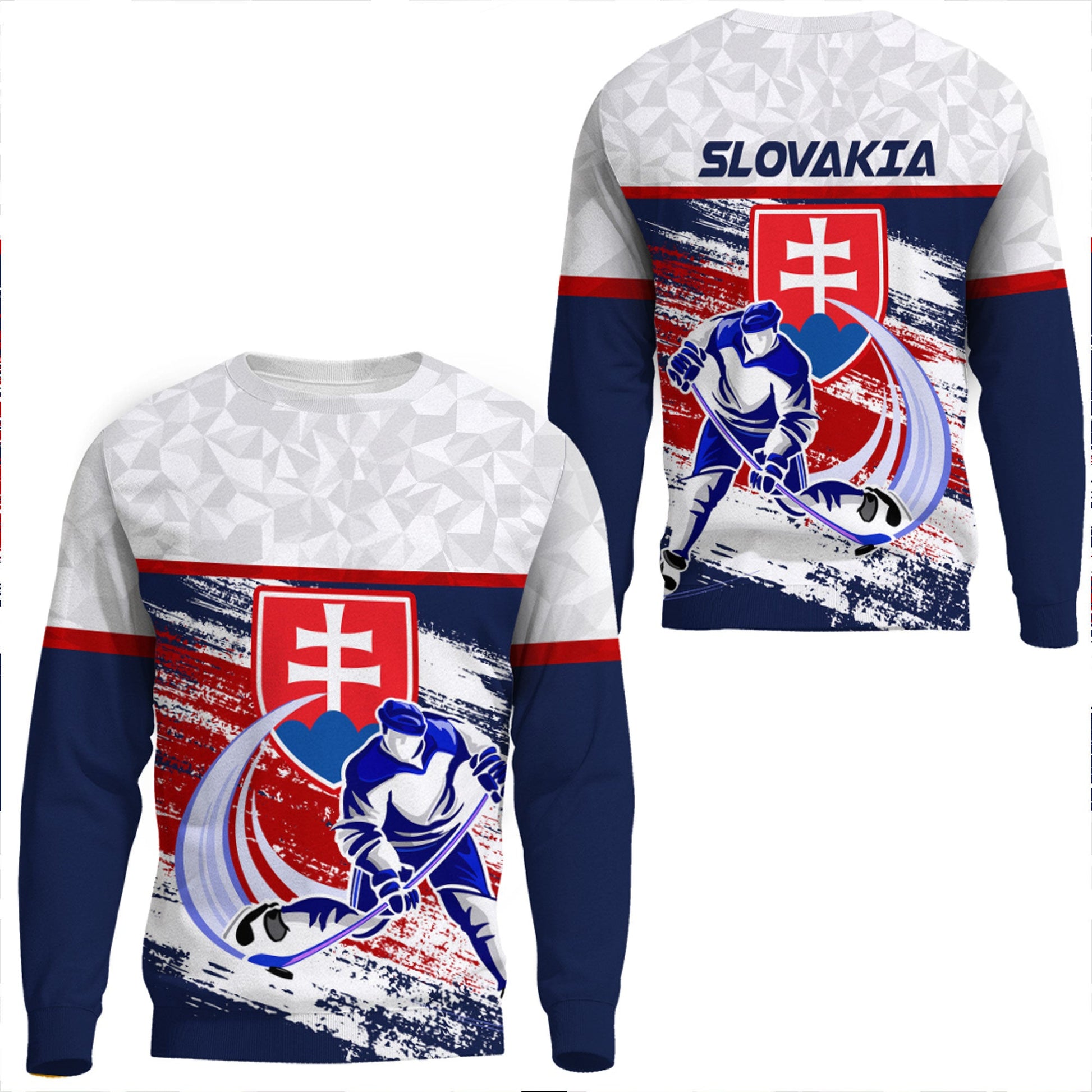 Clothing Slovakia Hockey Jersey Style Special Sweatshirts