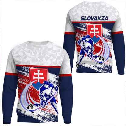 Clothing Slovakia Hockey Jersey Style Special Sweatshirts