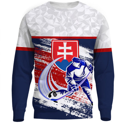 Clothing Slovakia Hockey Jersey Style Special Sweatshirts
