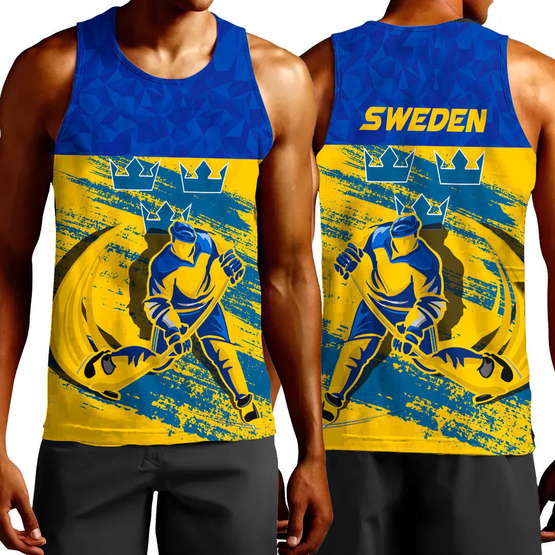 Clothing Sweden Hockey Jersey Style Special Tank Top