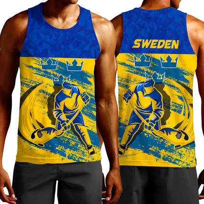 Clothing Sweden Hockey Jersey Style Special Tank Top