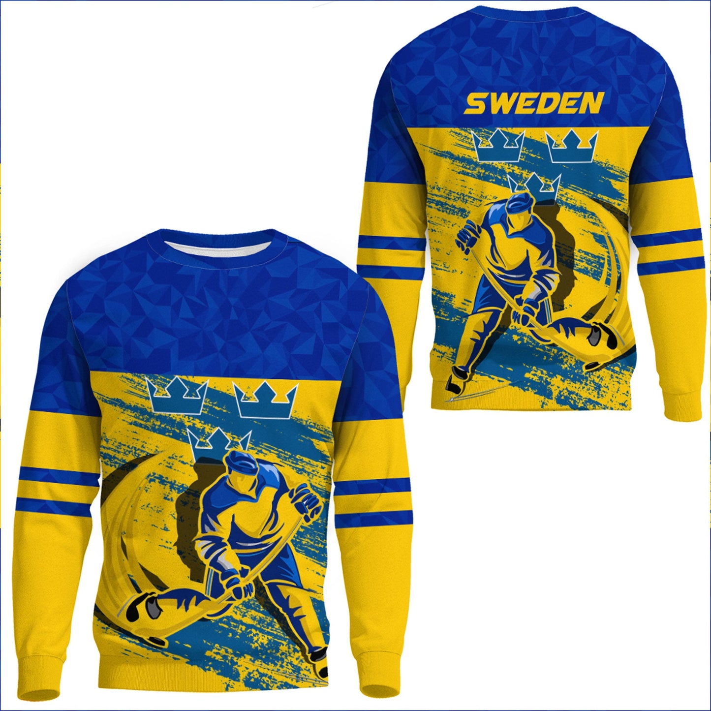 Clothing Sweden Hockey Jersey Style Special Sweatshirts