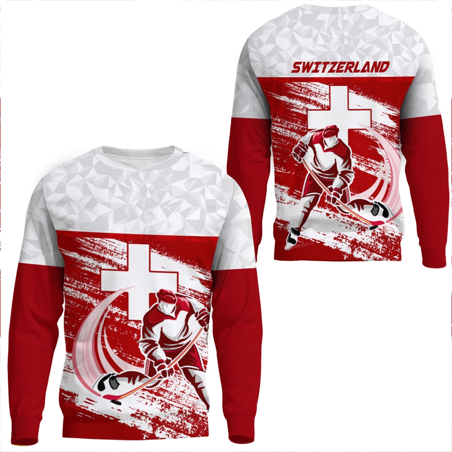 Clothing Switzerland Hockey Jersey Style Special Sweatshirts