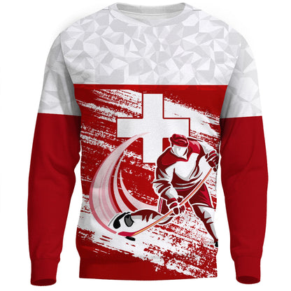 Clothing Switzerland Hockey Jersey Style Special Sweatshirts
