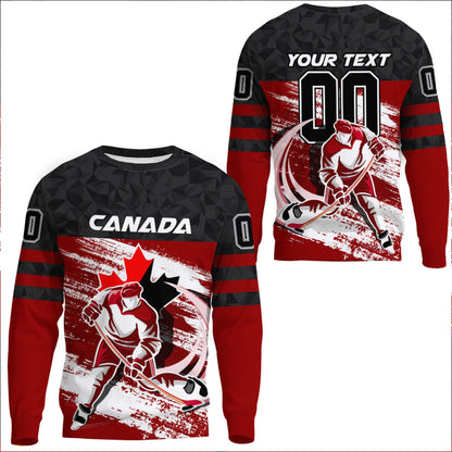 Clothing Custom Canada Hockey Jersey Special Style Sweatshirts