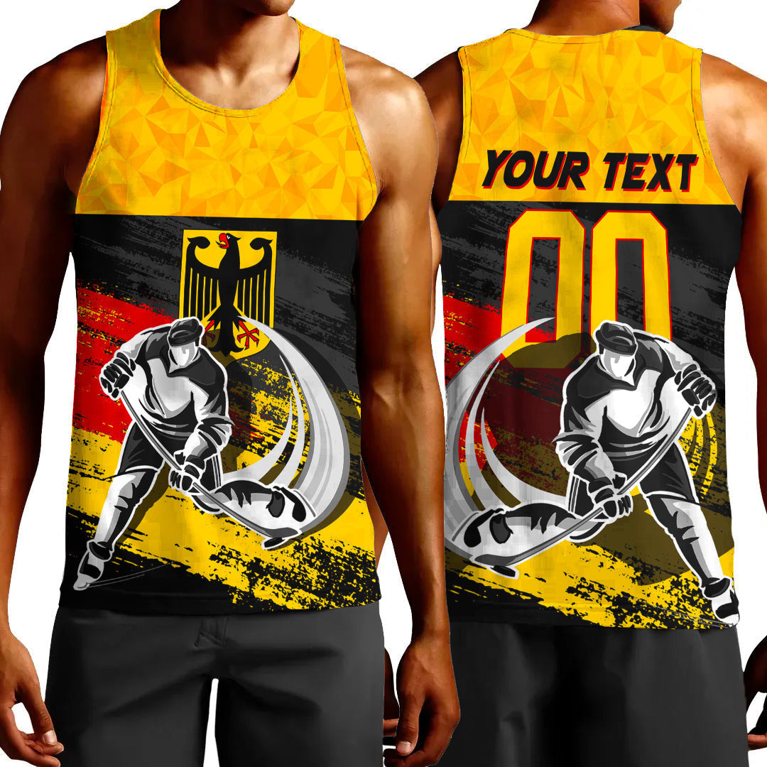 Clothing Custom Germany Hockey Jersey Special Style Tank Top