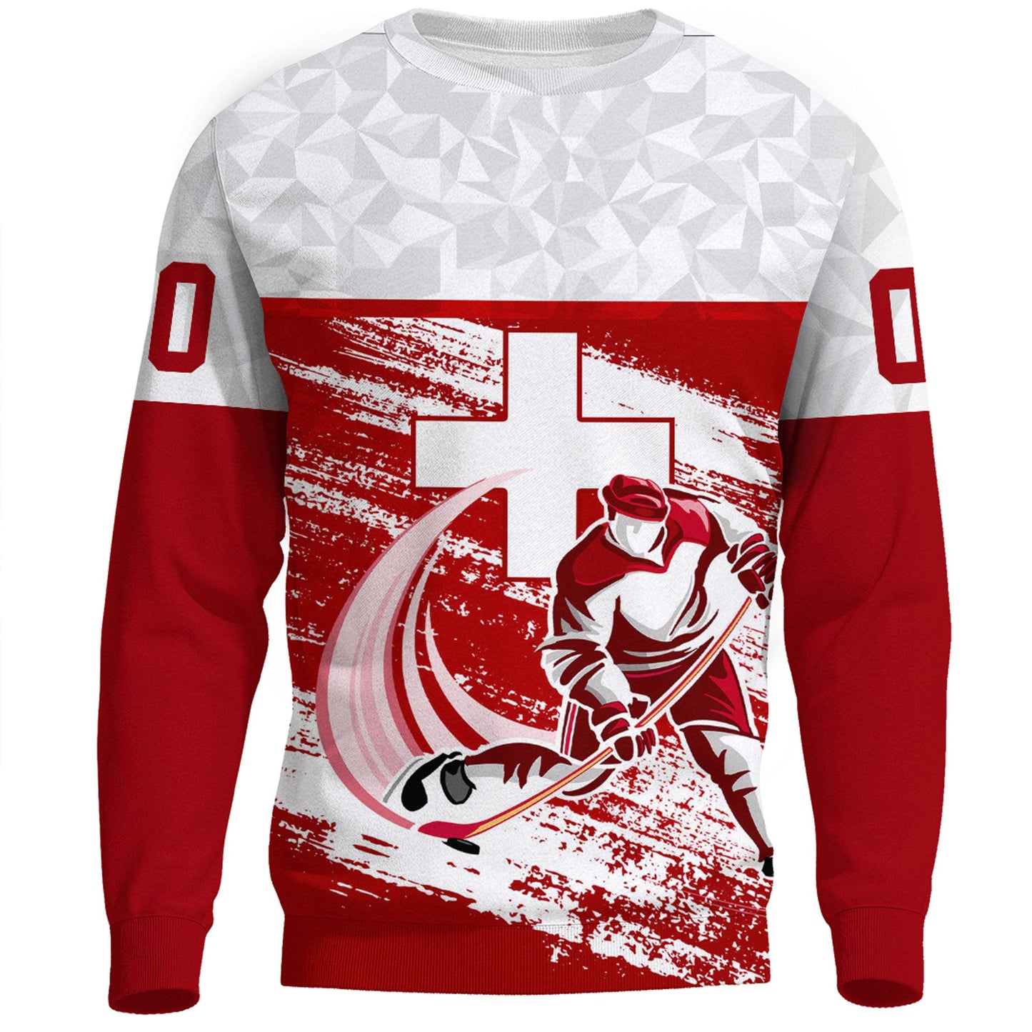 Clothing Custom Switzerland Hockey Jersey Style Special Sweatshirts