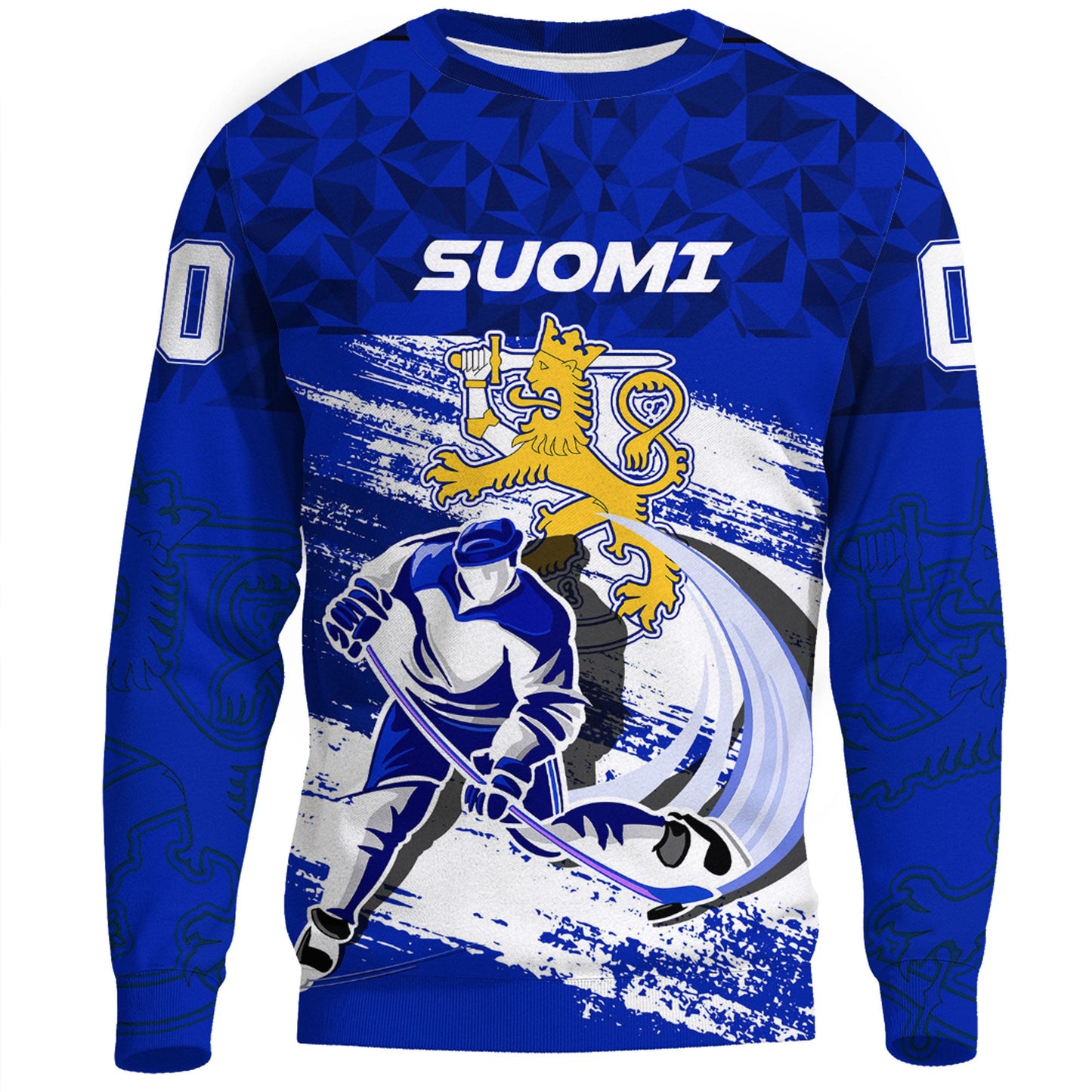 Clothing Custom Finland Team Hockey Jersey Special Style Sweatshirts
