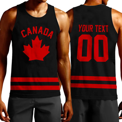 Clothing Custom Canada Team Hockey Jersey Special Style Tank Top