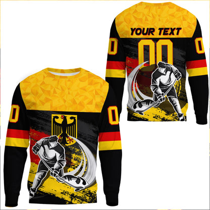 Clothing Custom Germany Hockey Jersey Special Style Sweatshirts