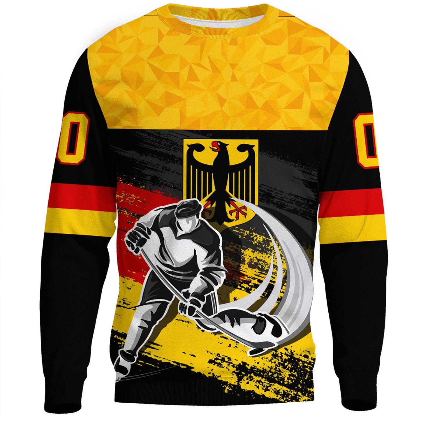Clothing Custom Germany Hockey Jersey Special Style Sweatshirts